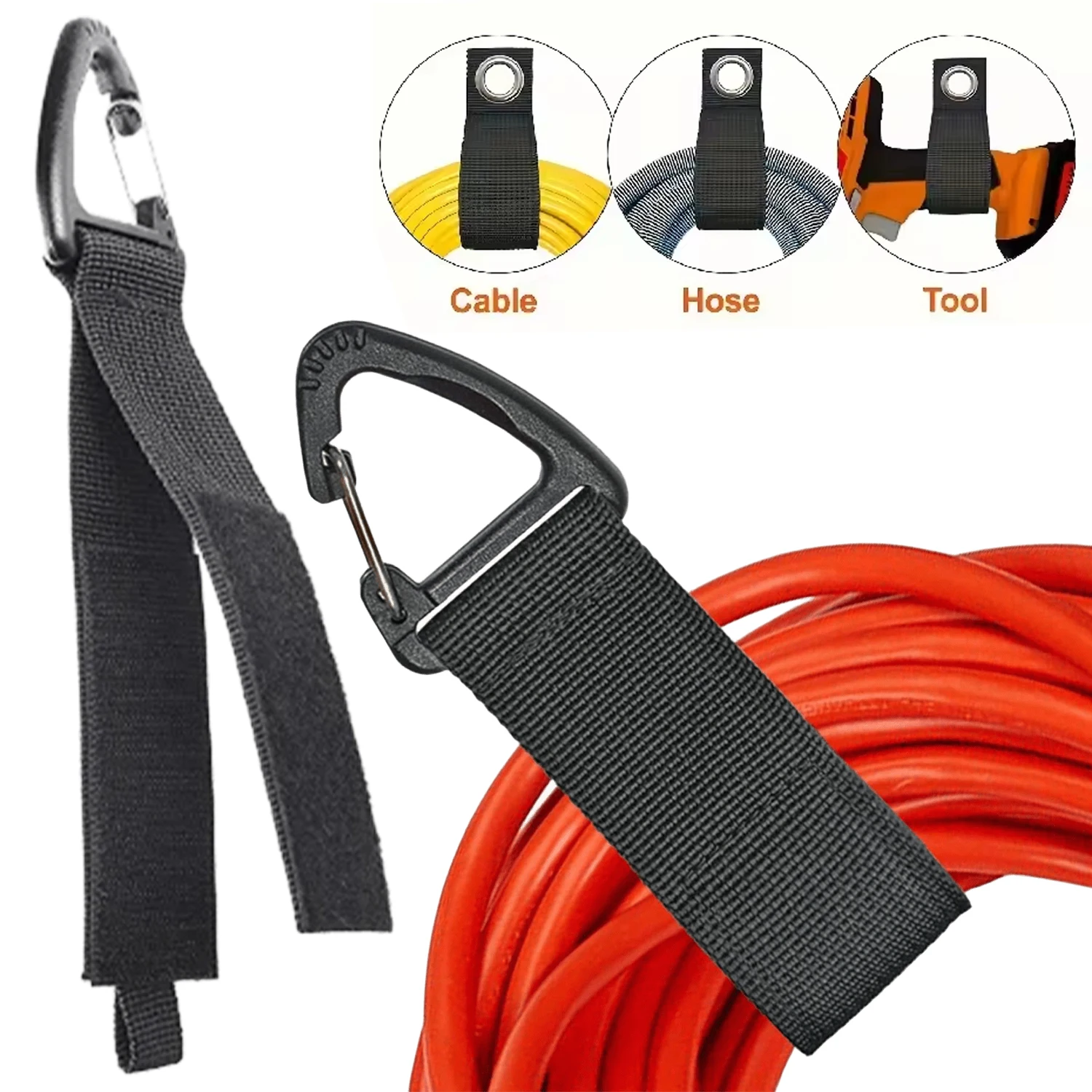 Cable Velcro Strap - Penyangga Alat Tugas Berat yang Dipasang