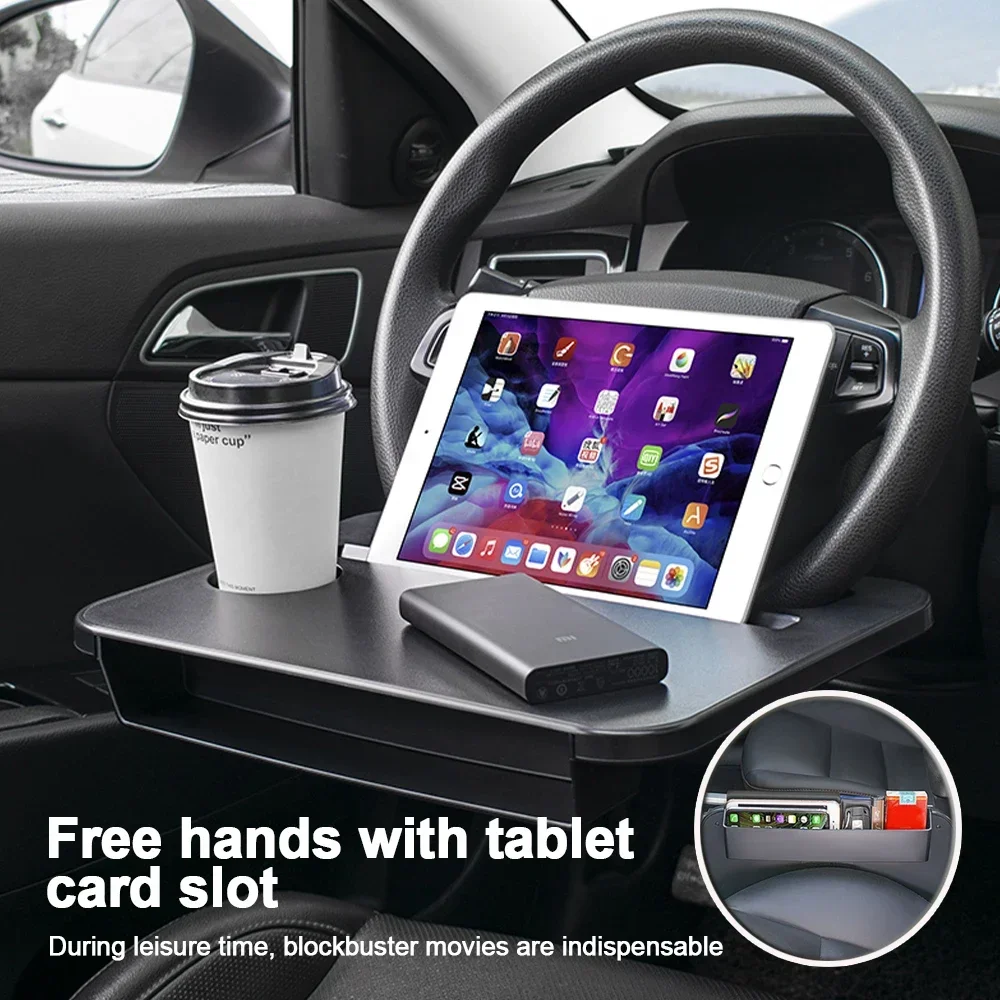 Desk Setup Notebook - Meja Laptop Multifungsi untuk Mobil, Alas