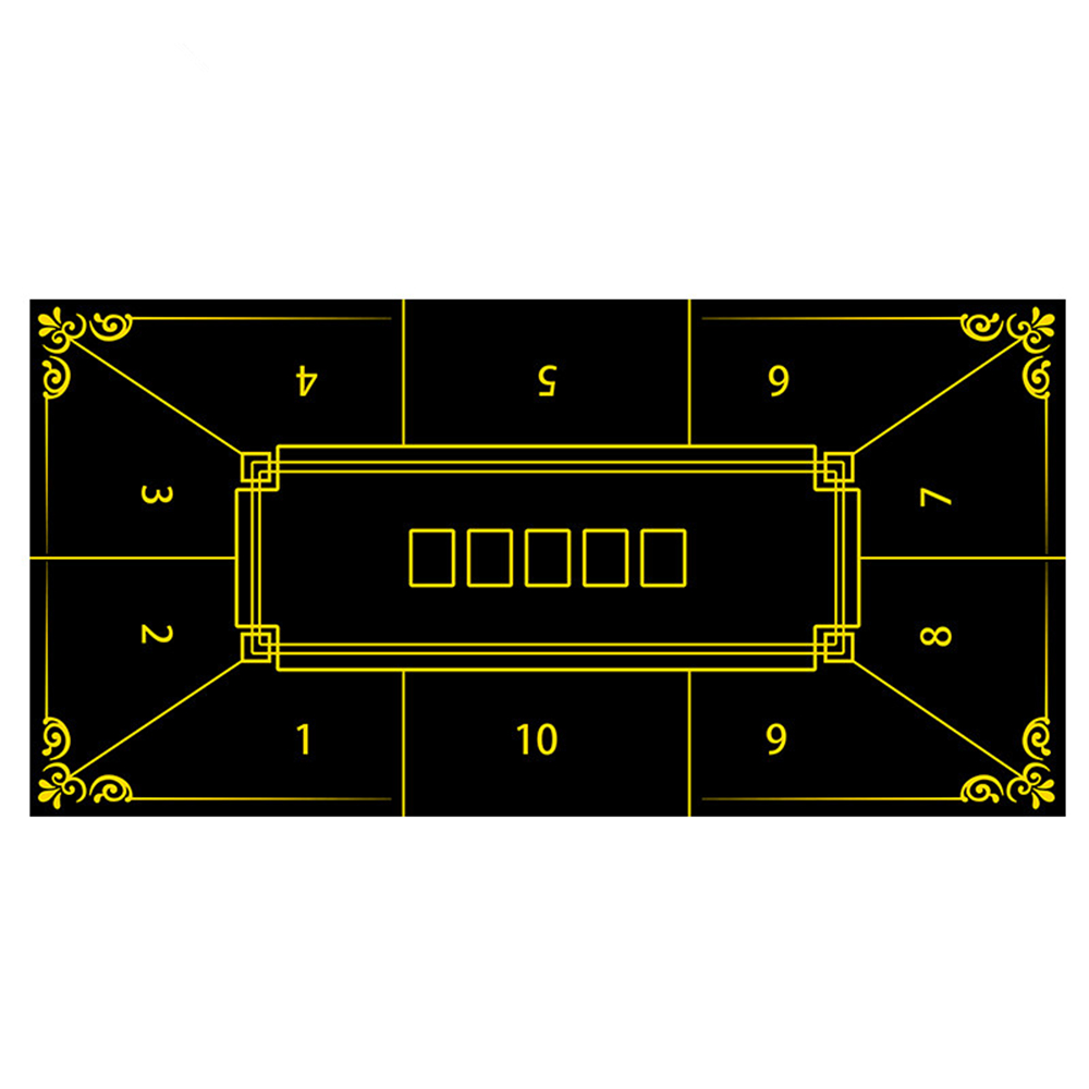 Rubber Mat Desk - Alas Meja Poker Karet Tebal, Alas