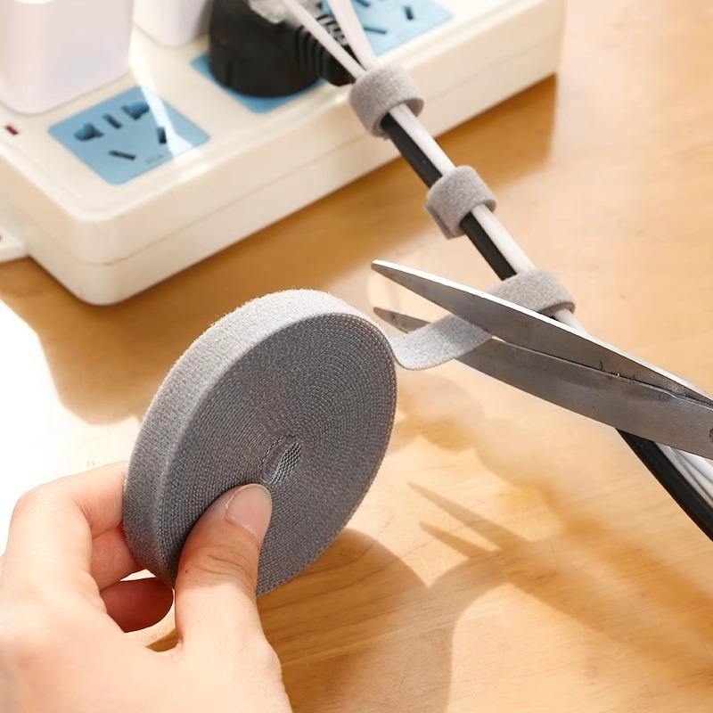 Cable Velcro Strap - Penyimpanan Kabel Data Pengikat Kabel Khusus