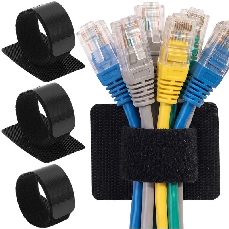 Cable Velcro Strap - Set Pengikat Kabel Perekat Sendiri dari