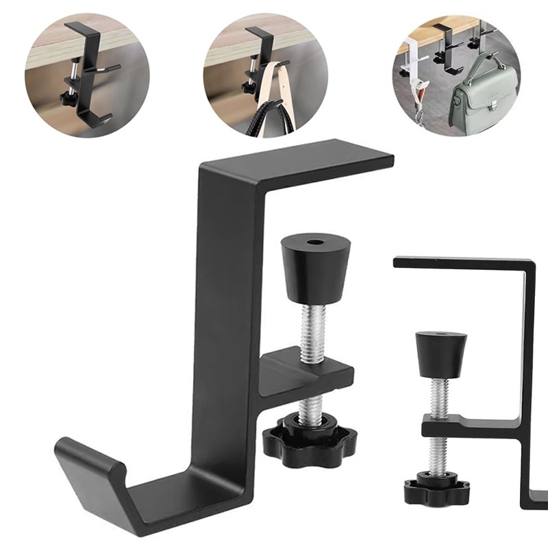 Desk Setup Desk - Kait Meja Multifungsi Tanpa Paku, Gantungan
