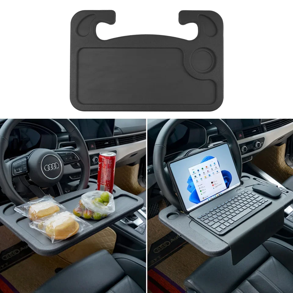Desk Setup Notebook - Meja Makan mobil portabel, dudukan meja