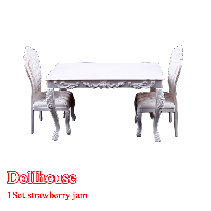 Desk Setup Desk - Rumah Boneka 1:6 Perabot Dapur Meja