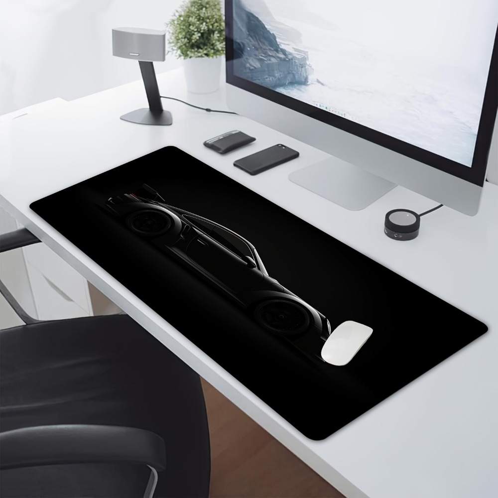 Desk Setup Editing - Alas Mouse Gaming Hitam Sanded -