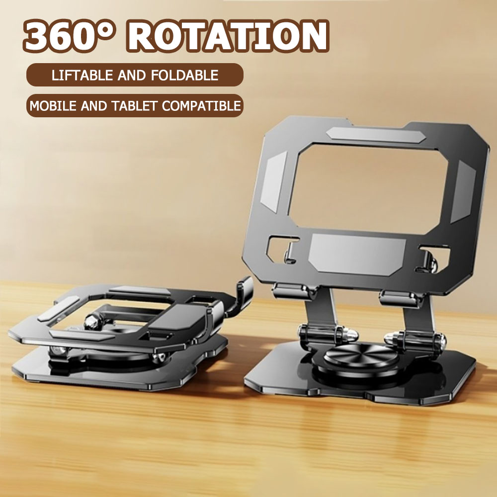 Desk Setup Tips - Penyangga Tablet & Ponsel Putar 360