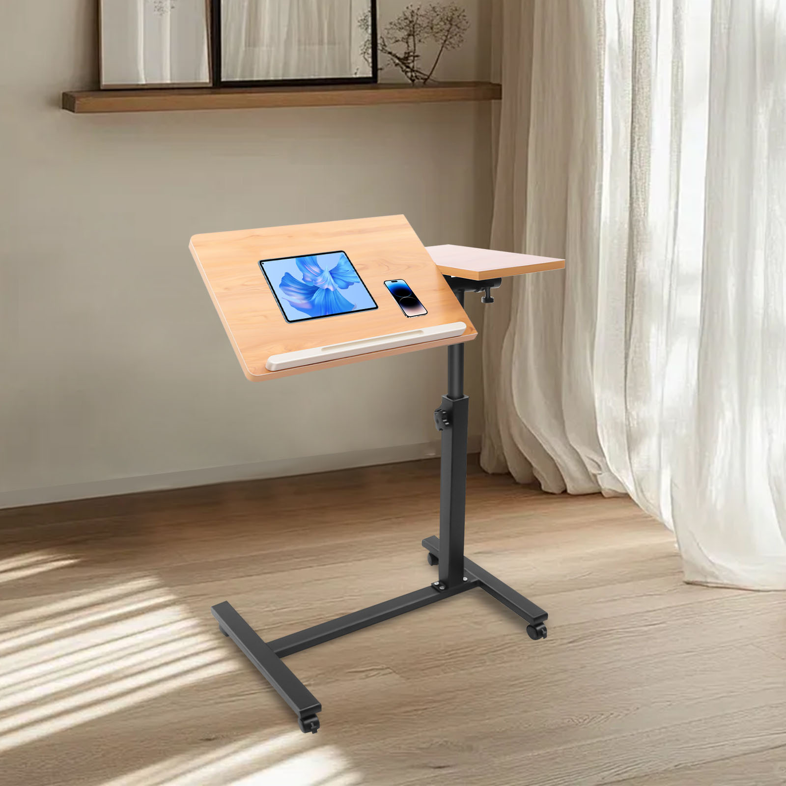 Meja Laptop Portabel Dapat Dis - Desk Setup Notebook ulasan dan harga