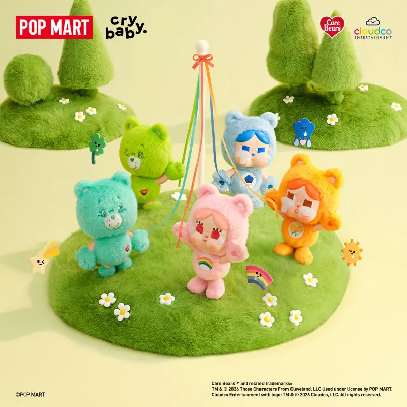 POP MART CRYBABY Seri Care Bea - Desk Setup Kawaii ulasan dan harga