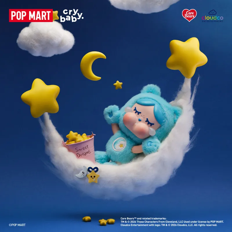 POP MART CRYBABY Seri Care Bea - Desk Setup Kawaii ulasan dan harga