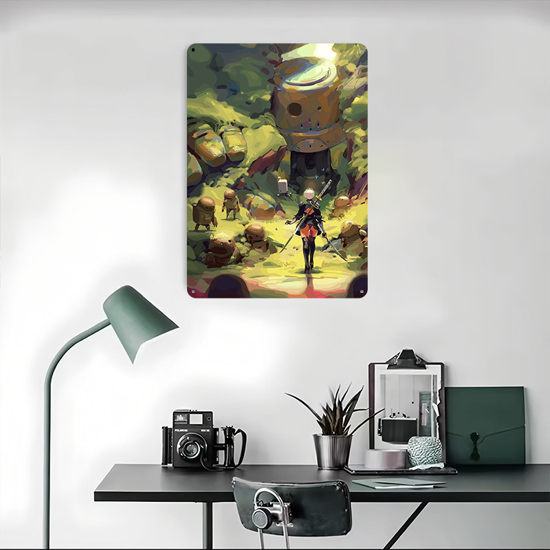 Nier Automata: 2B in Forest Me - Desk Setup Vintage ulasan dan harga