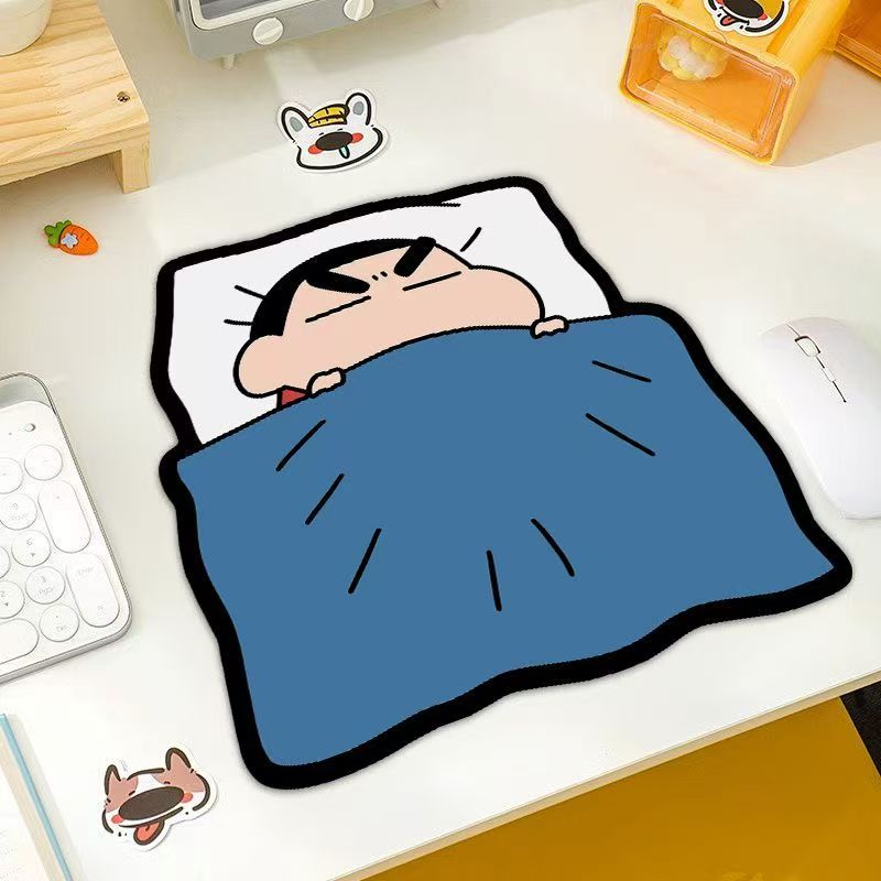 Alas Mouse Crayon Shinchan Luc - Desk Setup Cute ulasan dan harga