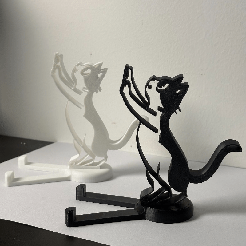 Penyangga Ponsel Bentuk Kucing - Desk Setup Cute ulasan dan harga