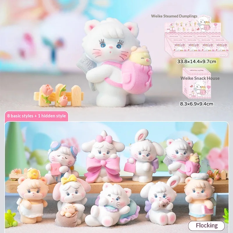 8pcs/Set MIKKO Petite Pet Blin - Desk Setup Kawaii ulasan dan harga