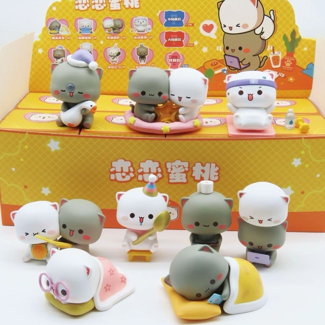 Kawaii Mitao Cat 4 Generasi Ke - Desk Setup Kawaii ulasan dan harga