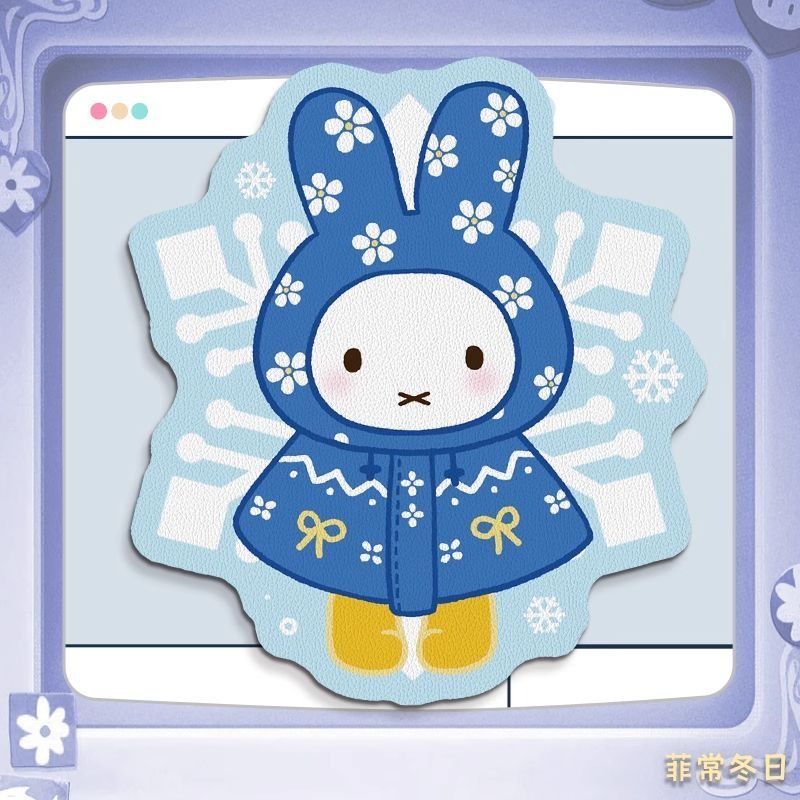 Alas Mouse Kulit Anime Miffy d - Desk Setup Editing ulasan dan harga