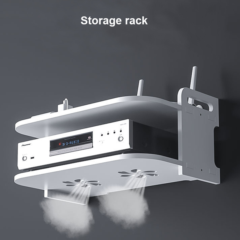 Rak Penyimpanan Kabel Router y - Desk Setup Desk ulasan dan harga