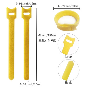 10 Buah Pengikat Kabel Velcro  - Cable Velcro Strap ulasan dan harga