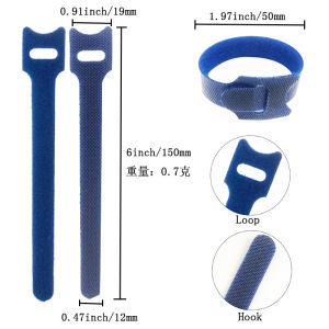 10 Buah Pengikat Kabel Velcro  - Cable Velcro Strap ulasan dan harga