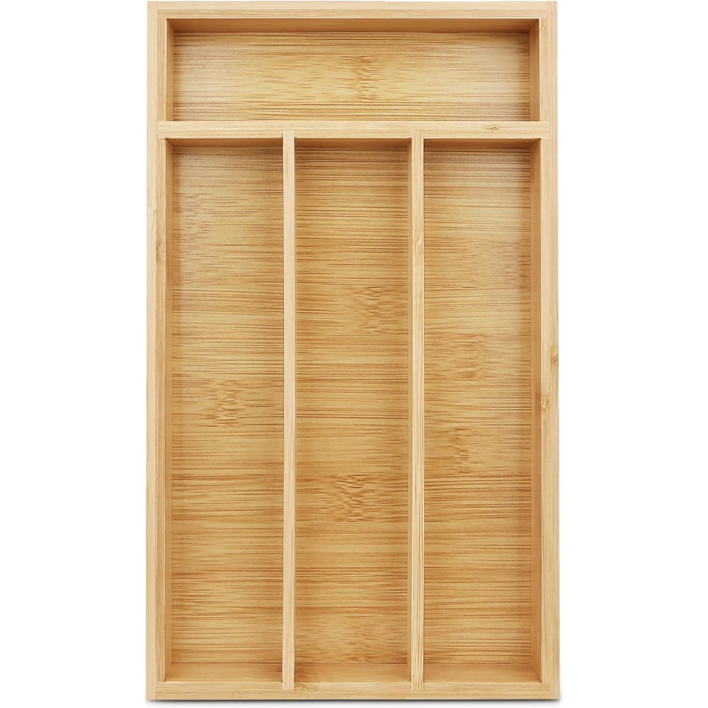 Rak Penyimpanan Serbaguna dari - Drawer Organizer Bamboo ulasan dan harga