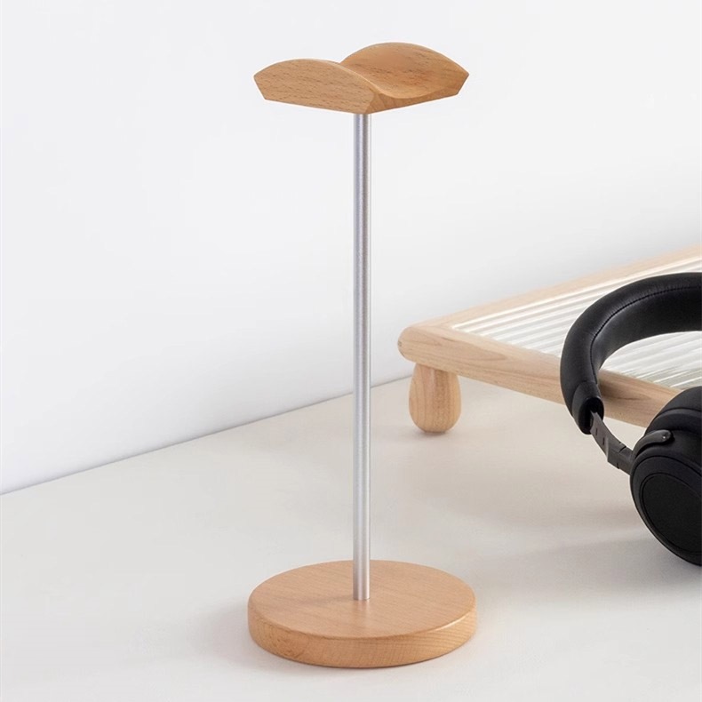 Penyangga Headphone Kayu Walnu - Desk Setup Desk ulasan dan harga