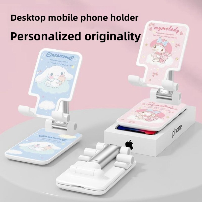 Penyangga Ponsel Motif Cinnamo - Desk Setup Cute ulasan dan harga