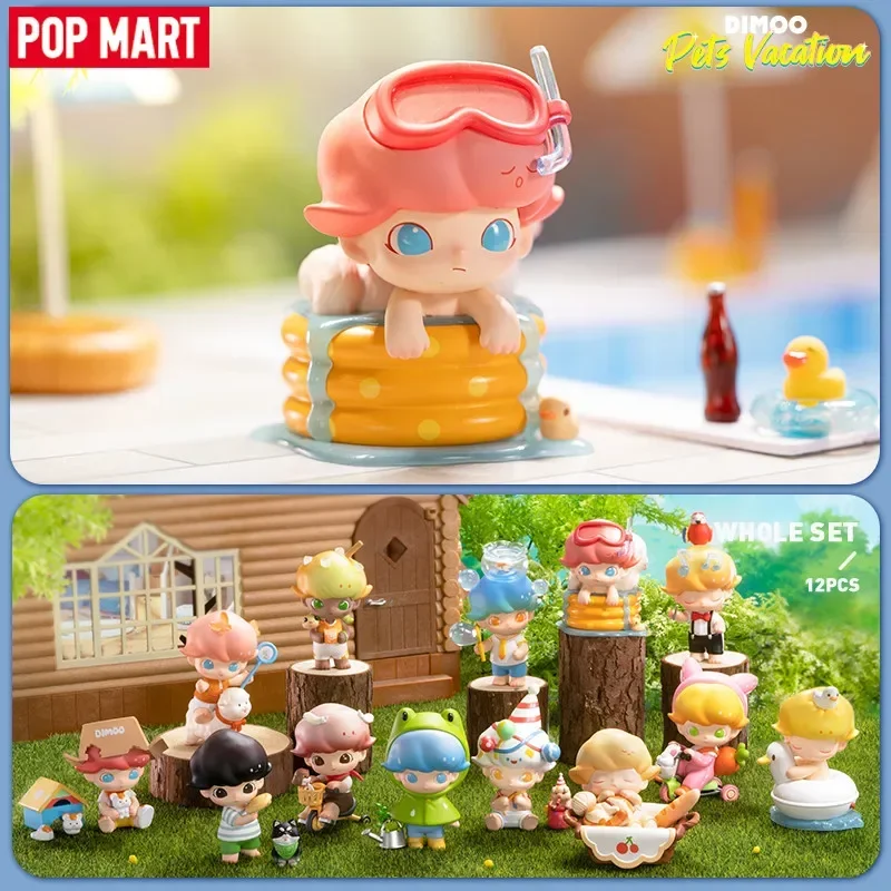 Mainan Popmart Dimoo Pet Vacat - Desk Setup Kawaii ulasan dan harga