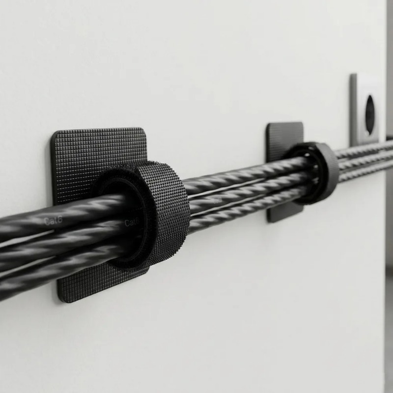 Set Pengikat Kabel Perekat Sen - Cable Velcro Strap ulasan dan harga
