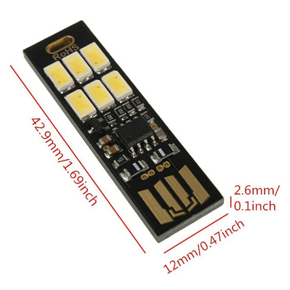 Lampu LED USB Mini 5730 5V Sen - Desk Setup Notebook ulasan dan harga