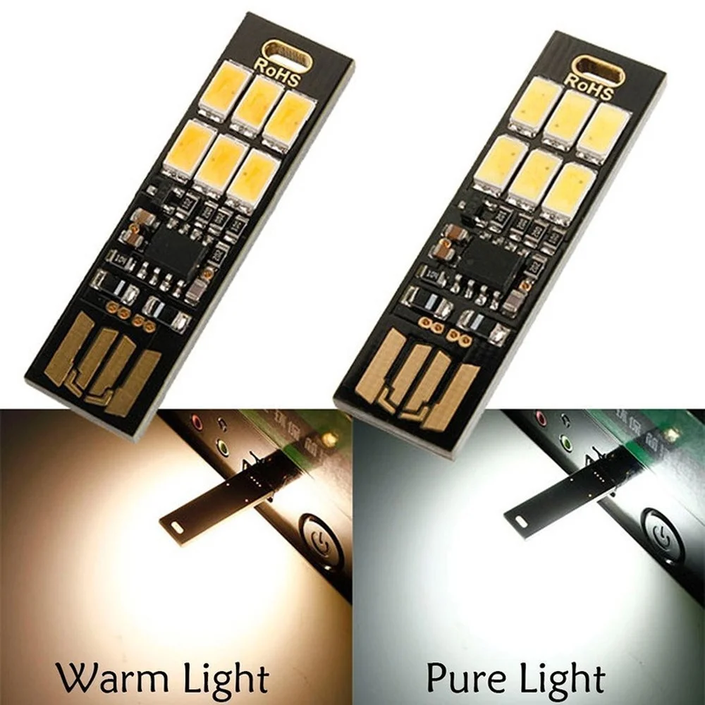 Lampu LED USB Mini 5730 5V Sen - Desk Setup Notebook ulasan dan harga