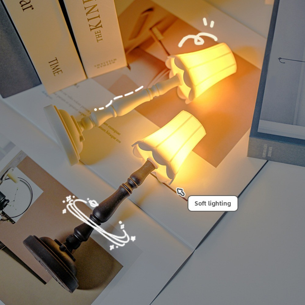 Lampu Malam LED Vintage - Lamp - Desk Setup Vintage ulasan dan harga