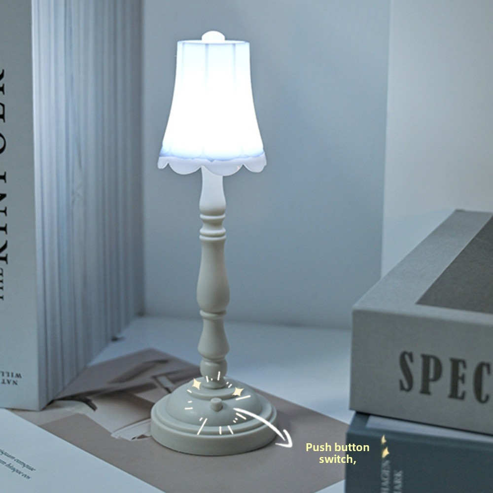Lampu Malam LED Vintage - Lamp - Desk Setup Vintage ulasan dan harga