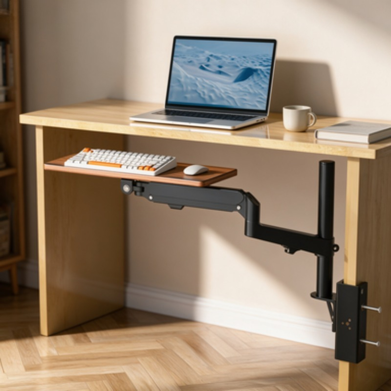 Rak Keyboard Hemat Ruang di Ba - Desk Setup Diy ulasan dan harga