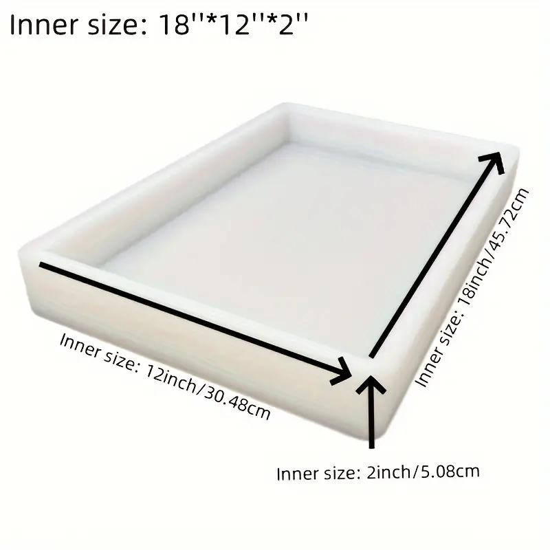 Cetakan Silikon Besar 18*12*2  - Desk Setup Desk ulasan dan harga