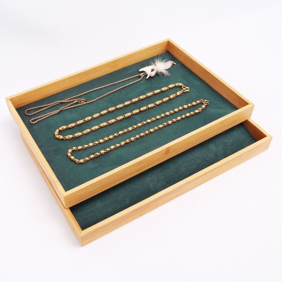 Baki Pajangan Perhiasan Bambu  - Drawer Organizer Bamboo ulasan dan harga
