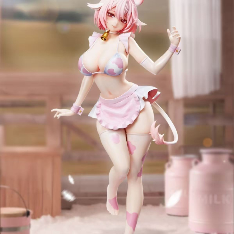 Figurine Sapi Ibu Seri Gadis C - Desk Setup Editing ulasan dan harga