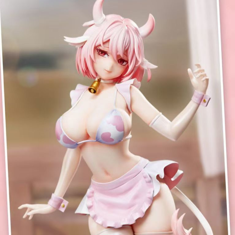 Figurine Sapi Ibu Seri Gadis C - Desk Setup Editing ulasan dan harga