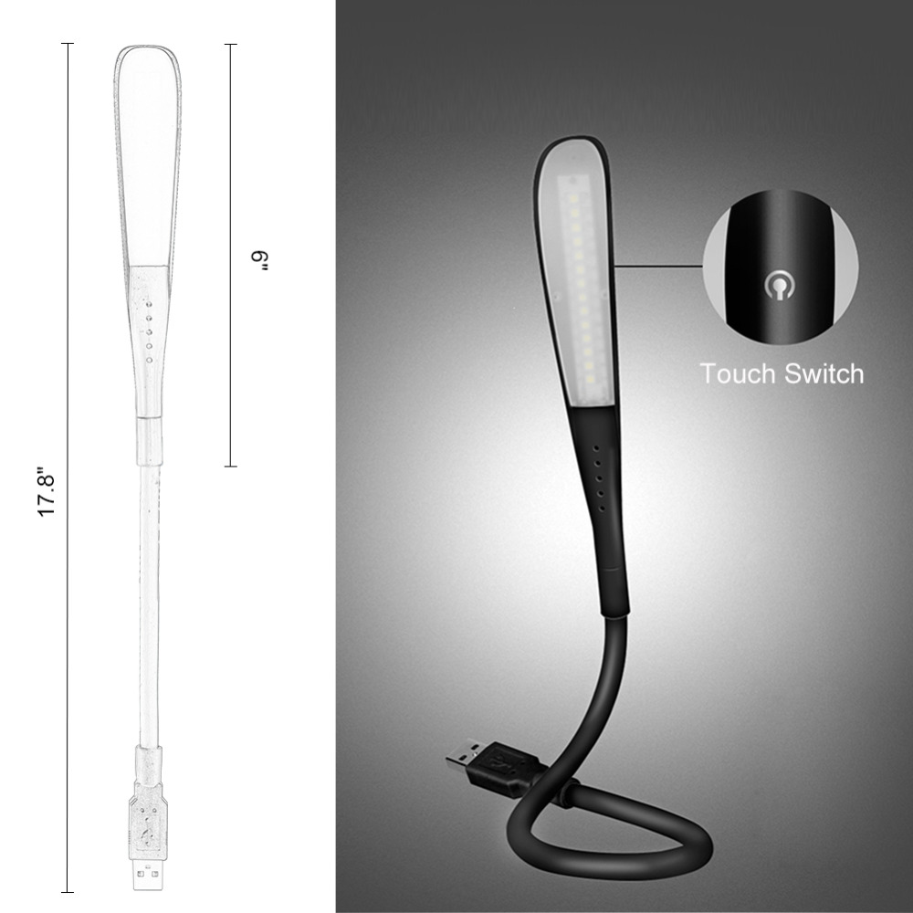 Lampu LED Mini Portabel laptop - Desk Setup Notebook ulasan dan harga