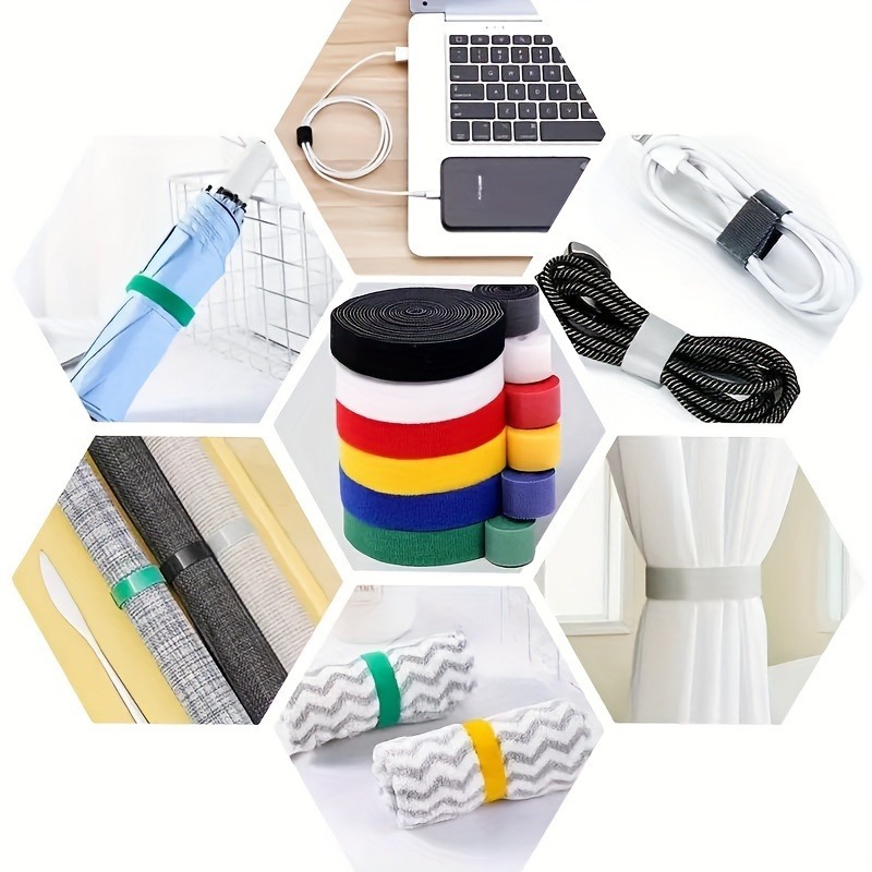 2 buah pengikat kabel Velcro b - Cable Velcro Strap ulasan dan harga