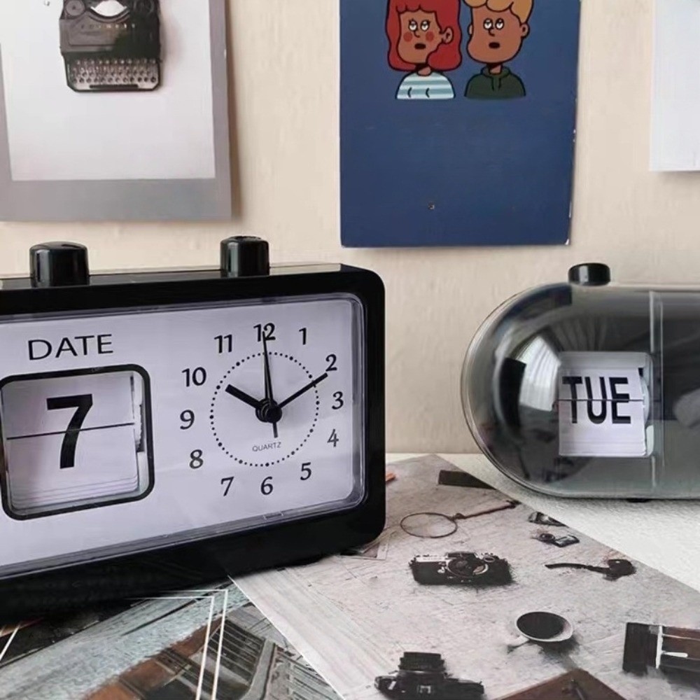 Jam Kalender Elektronik Manual - Desk Setup Vintage ulasan dan harga