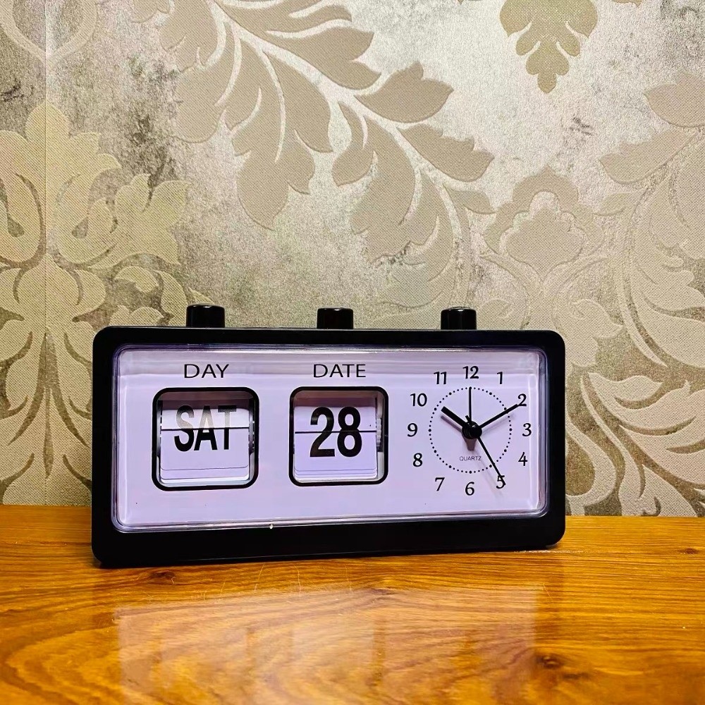 Jam Kalender Elektronik Manual - Desk Setup Vintage ulasan dan harga