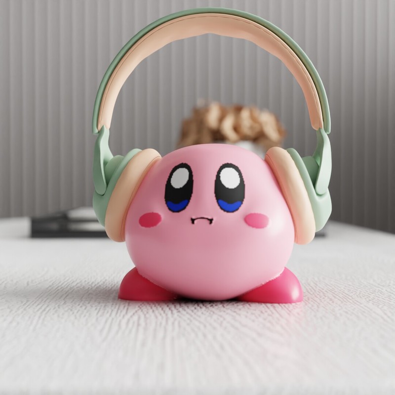MSKA Stand Headphone Kirby Orn - Desk Setup Cute ulasan dan harga