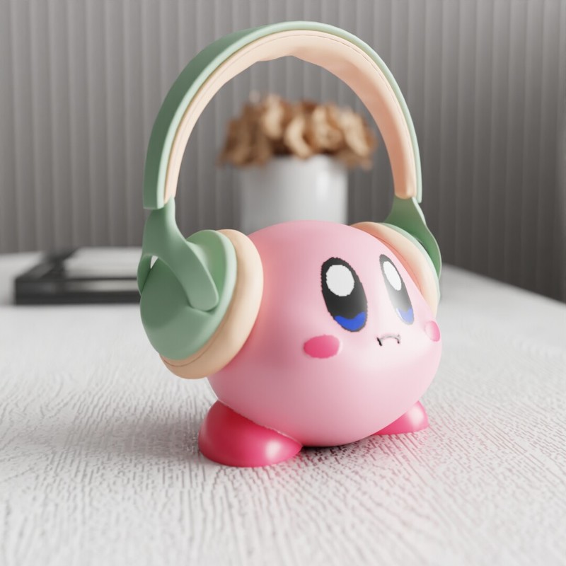 MSKA Stand Headphone Kirby Orn - Desk Setup Cute ulasan dan harga