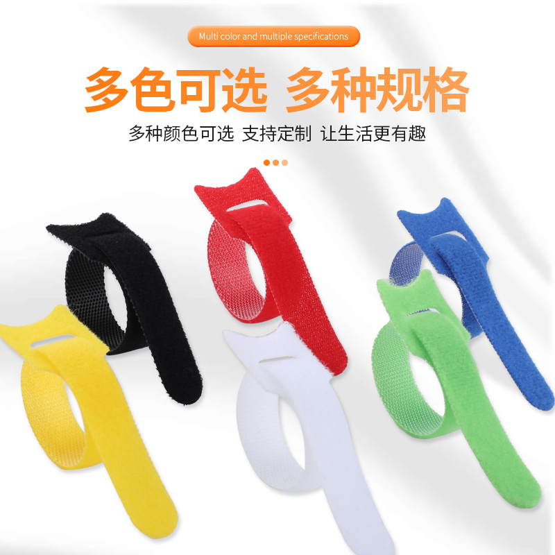 10 Buah Pengikat Kabel Velcro  - Cable Velcro Strap ulasan dan harga