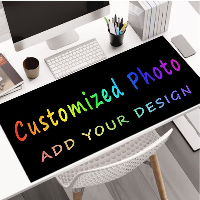 Alas Mouse Kustom Dengan Cetak - Rubber Mat Desk ulasan dan harga