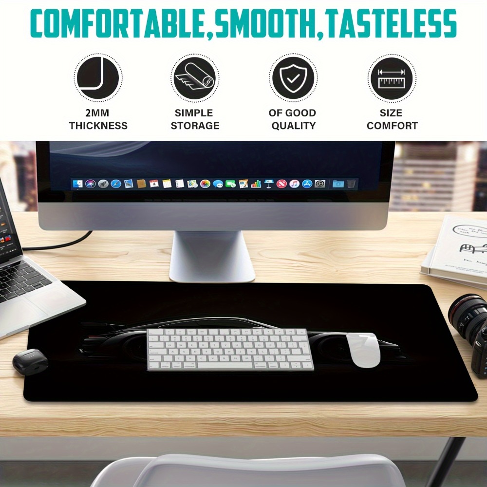Alas Mouse Gaming Hitam Sanded - Desk Setup Editing ulasan dan harga