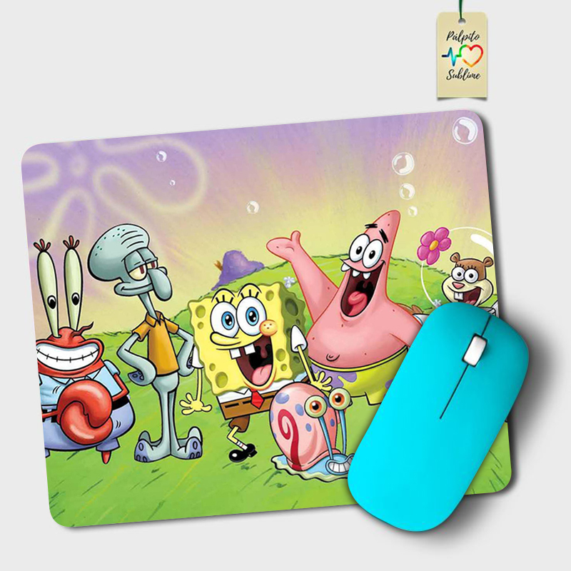 Alas Mouse SpongeBob SquarePan - Desk Setup Cute ulasan dan harga