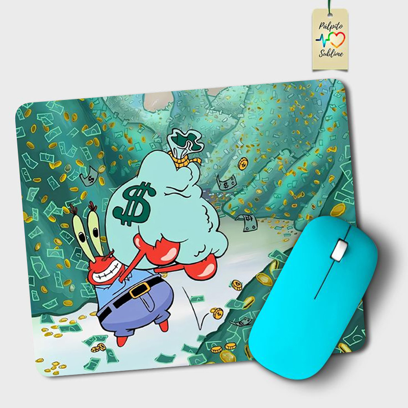 Alas Mouse SpongeBob SquarePan - Desk Setup Cute ulasan dan harga