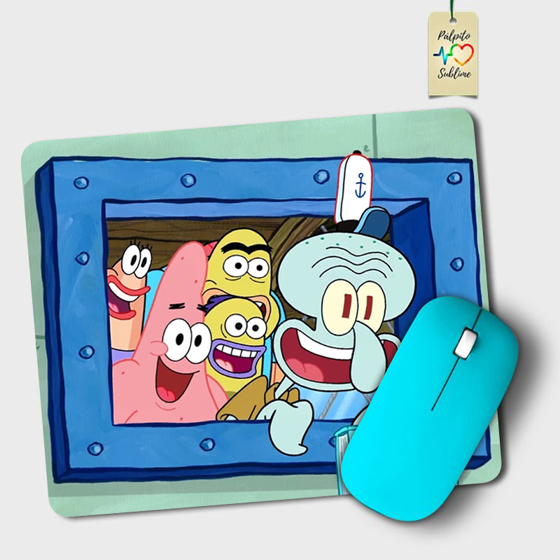 Alas Mouse SpongeBob SquarePan - Desk Setup Cute ulasan dan harga