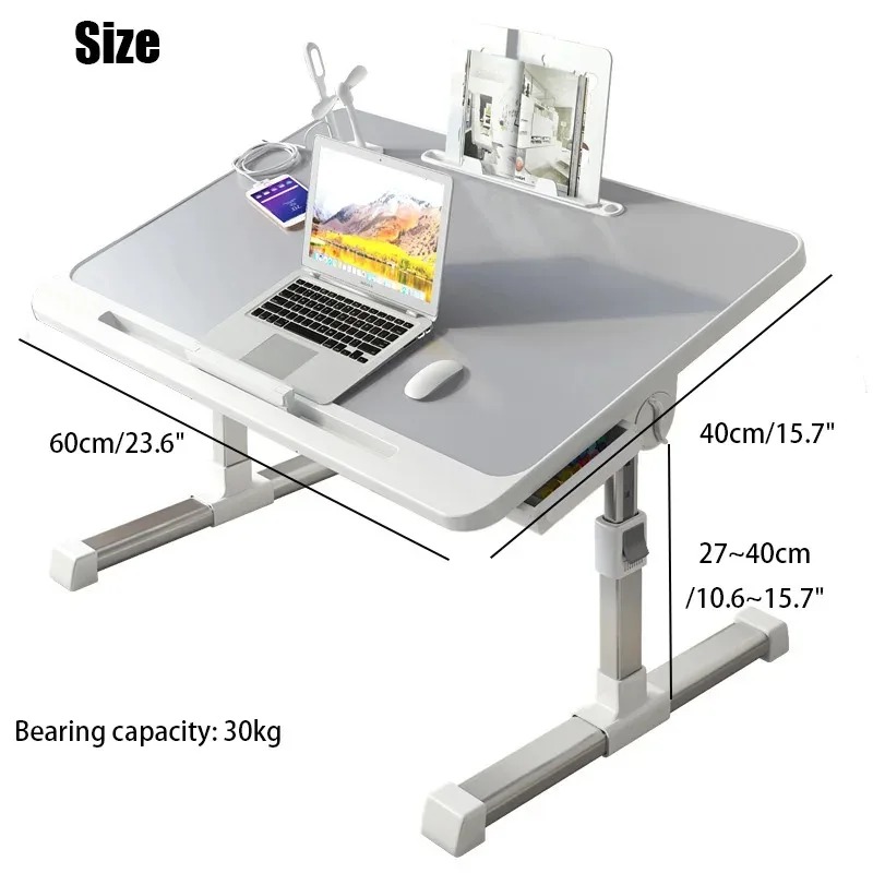Meja Baki Tempat Tidur Laptop  - Desk Setup Notebook ulasan dan harga