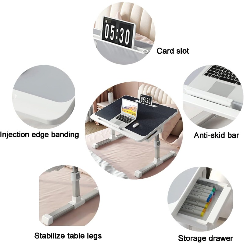 Meja Baki Tempat Tidur Laptop  - Desk Setup Notebook ulasan dan harga
